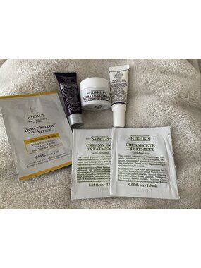 Kiehl's LOT 6: Retinol Serum Ultra Facial Cream Eye Zone Creamy Better Screen